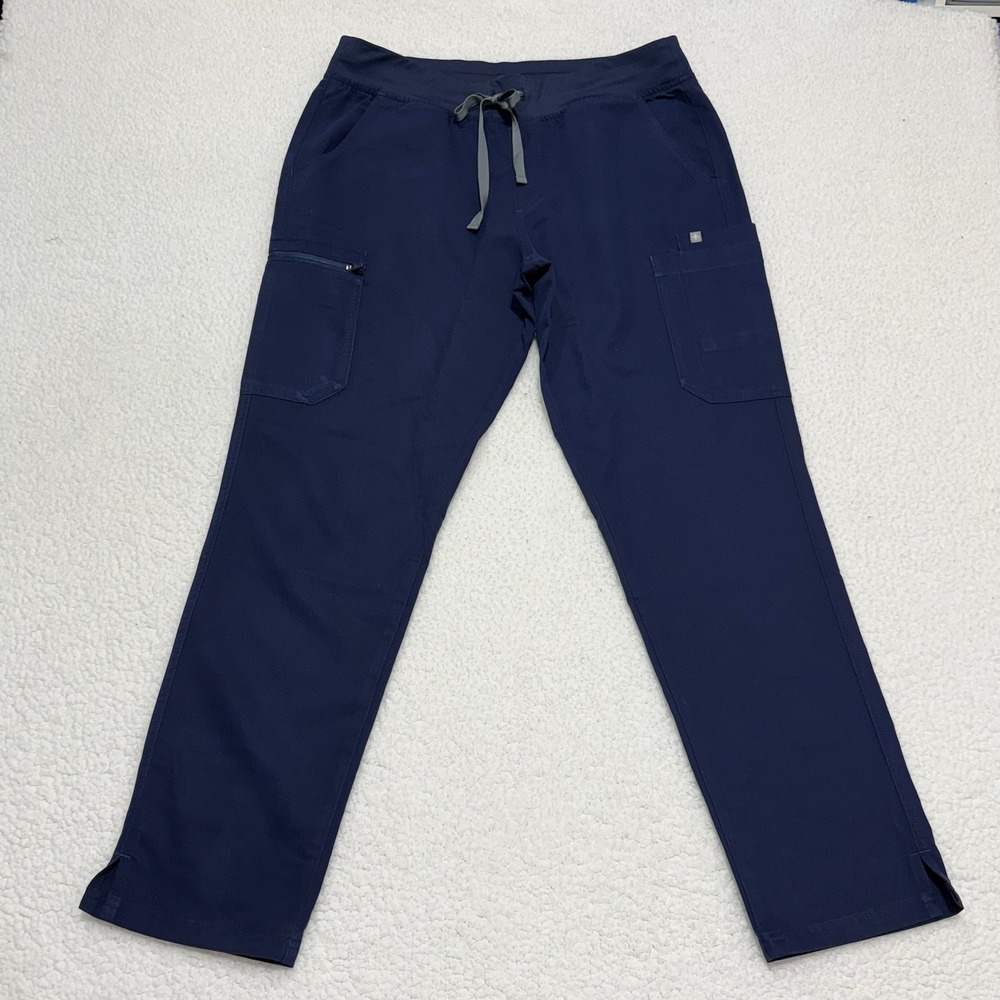 FIGS Mens Technical Collection Navy‎ Blue Cargo Scrub Pants W22SW2023 Size L